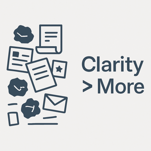 Design Interventions gives you clarity in your messaging