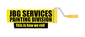 JBG Services Painting JBG Services Painting Division logo design by Design Interventions Wilmington NC